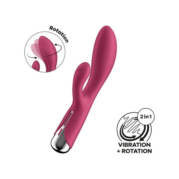 Vibrador Doble Rabbit - Satisfyer Spinning Rabbit - Imagen 7