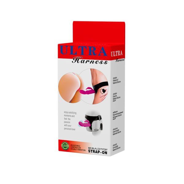 Arnés con Correa y Dildo Ultra Passionate Sensual Comfort Rabbit