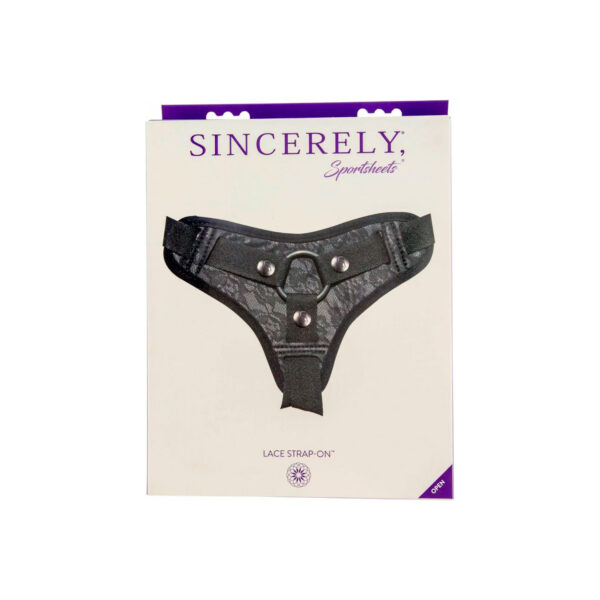 Arnés Sincerely Lace Strap-On - Imagen 3