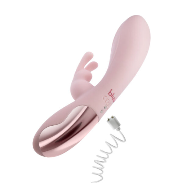 Vibrador Rabbit - Doble estimulación - Blush Morgan Rosa - Imagen 2