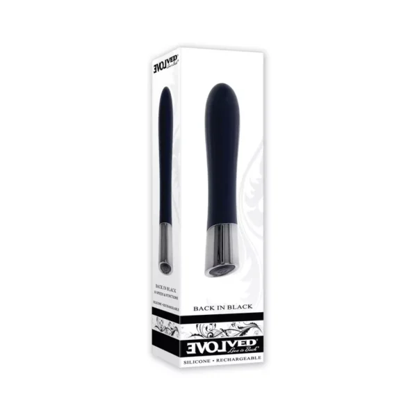 Vibrador Evolved Back In Black - Imagen 3