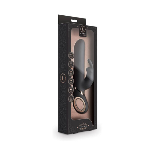 Vibrador Doble Blush Victoria-Black - Imagen 2