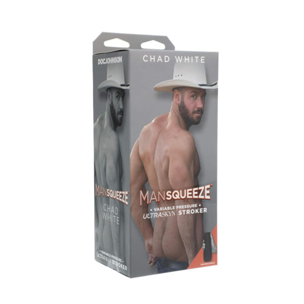 Masturbador Man Chad White ULTRASKYN Stroker - Ass - Vanilla - Imagen 3