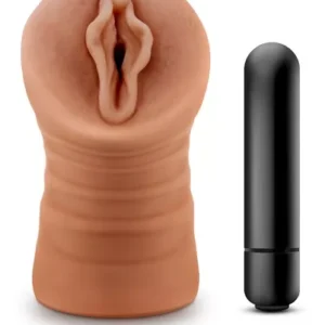 Masturbador Sofía + Vibrador Bala – Placer Intenso y Realista