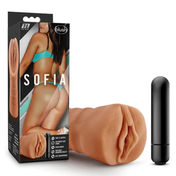 Masturbador Sofía + Vibrador Bala – Placer Intenso y Realista - Imagen 2