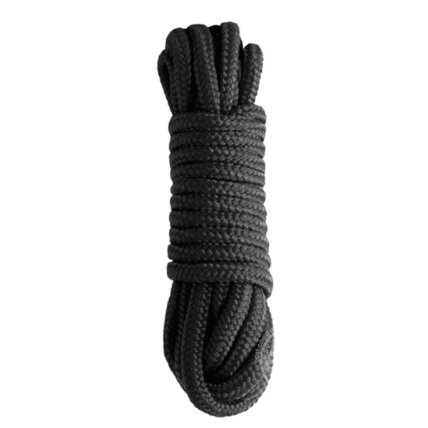 BDSM Cuerda de Nailon Negra - Sinful 25ft - Imagen 3