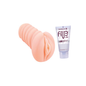 PACK Masturbador Crazy Bull Laura + Lubricante Five 60 ml