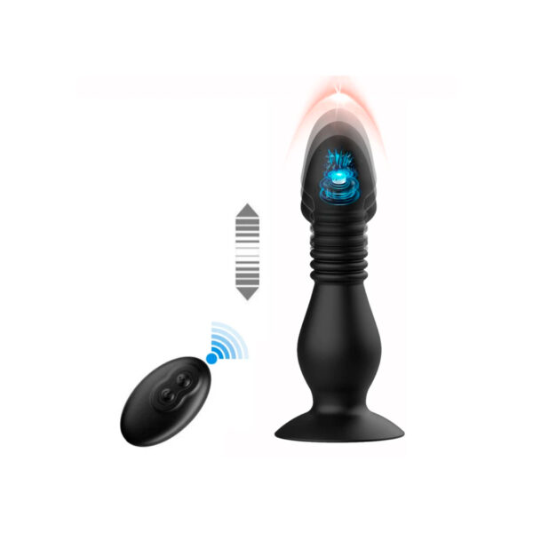Pack Estimulación Intensa con Plug Vibrador + Lubricante Cannalube - Imagen 2